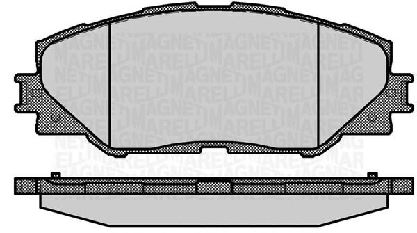 MAGNETI MARELLI Bremseklodser 363916060632 for PONTIAC TOYOTA TOYOTA (FAW)