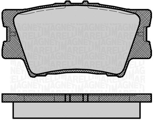 MAGNETI MARELLI Bremseklodser 363916060633 for TOYOTA