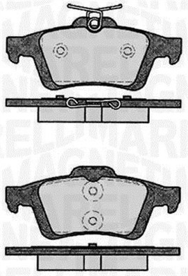 MAGNETI MARELLI Bremseklodser 363916060796 for CITROËN FORD OPEL VOLVO SAAB JAGUAR MAZDA RENAULT