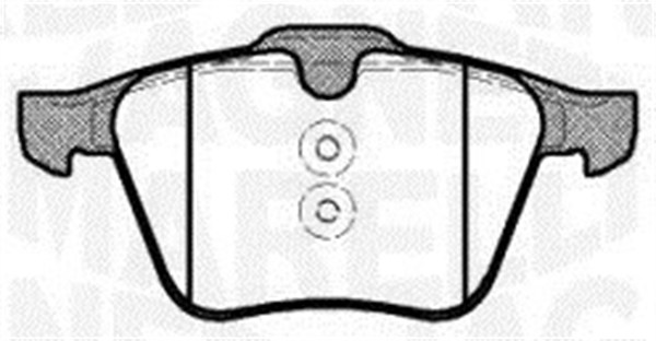 MAGNETI MARELLI Bremseklodser 363916060797 for FORD VOLVO
