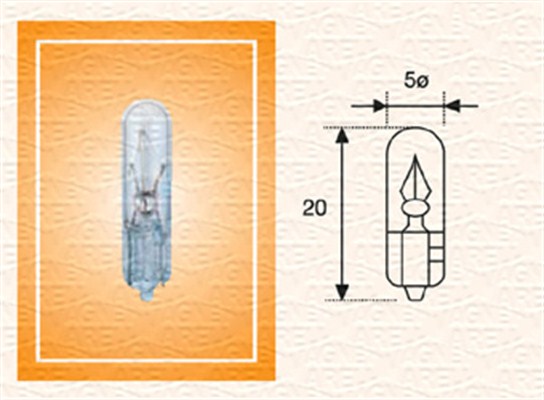 MAGNETI MARELLI Pære 003722100000 for TOFAS