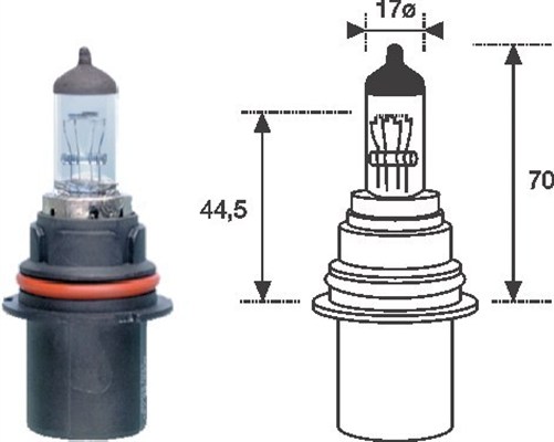 MAGNETI MARELLI Pære 002555200000 for TOFAS
