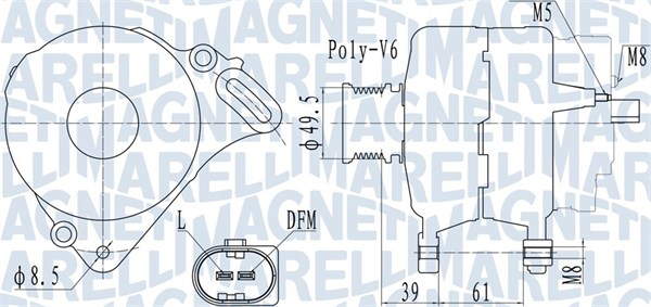 MAGNETI MARELLI Generator 063732065010 for VW
