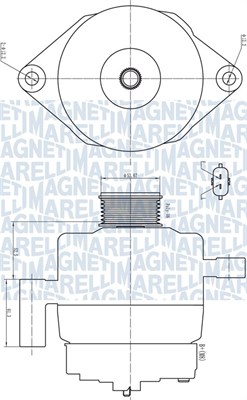 MAGNETI MARELLI Generator 063732181010 for GENERAL MOTORS OPEL