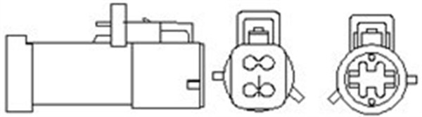 MAGNETI MARELLI Lambdasonde 466016355117 for FORD
