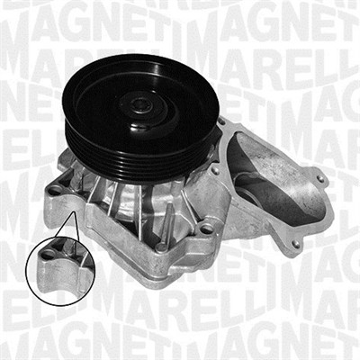 MAGNETI MARELLI Vandpumpe 350982040000 for BMW