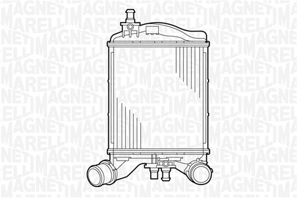 MAGNETI MARELLI Ladeluftkøler 351319201520 for ABARTH