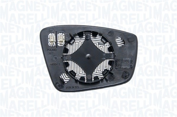 MAGNETI MARELLI Spejlglas, udvendig spejl 182209011600 højre for VAG SKODA