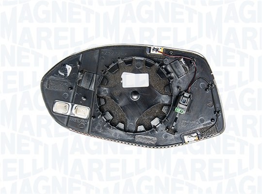 MAGNETI MARELLI Spejlglas, udvendig spejl 182209015200 højre for AUDI