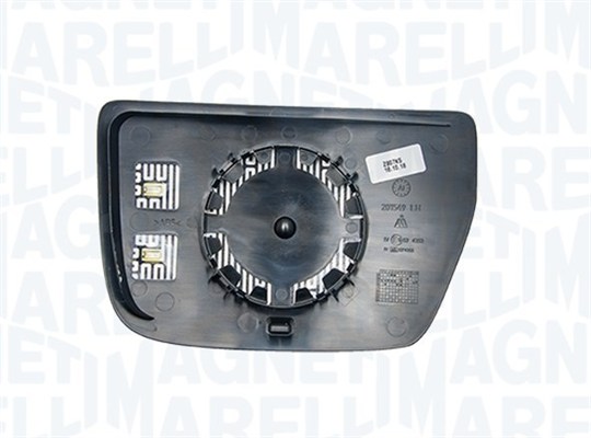 MAGNETI MARELLI Spejlglas, udvendig spejl 182209016500 venstre for IVECO