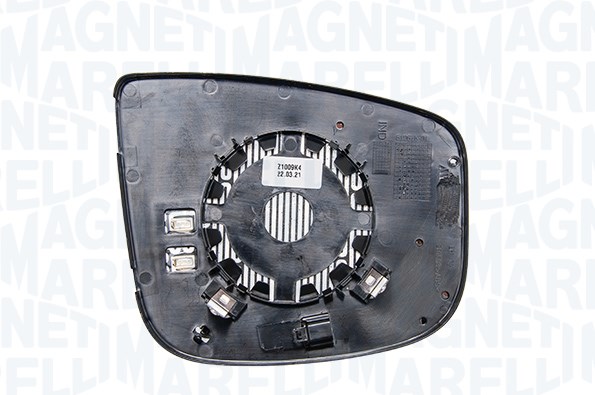 MAGNETI MARELLI Spejlglas, udvendig spejl 182200920800 højre for OPEL CITROËN/PEUGEOT TOYOTA
