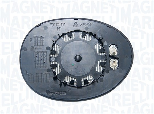 MAGNETI MARELLI Spejlglas, udvendig spejl 182200921500 venstre for MINI