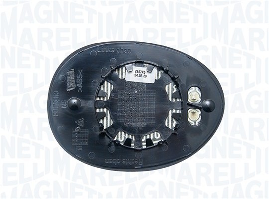 MAGNETI MARELLI Spejlglas, udvendig spejl 182200921700 venstre for MINI
