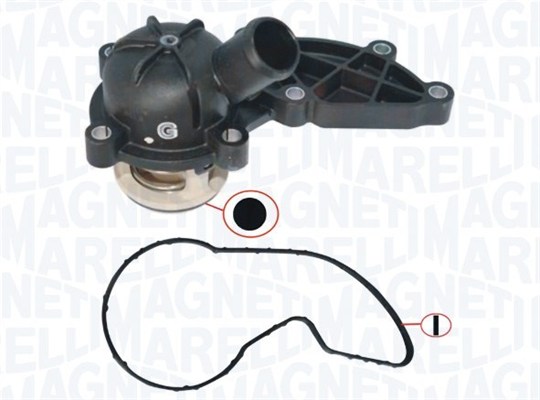 MAGNETI MARELLI Termostat, kølemiddel 352317003180 for VAG
