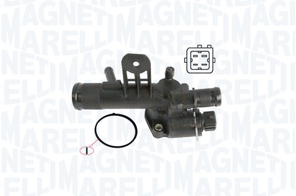 MAGNETI MARELLI Termostat, kølemiddel 352317004550 for NISSAN