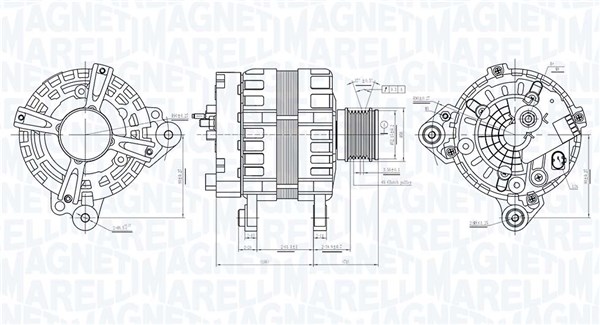 MAGNETI MARELLI Generator 063736193010 for VW