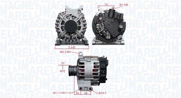 MAGNETI MARELLI Generator 063739065010 for MERCEDES-BENZ