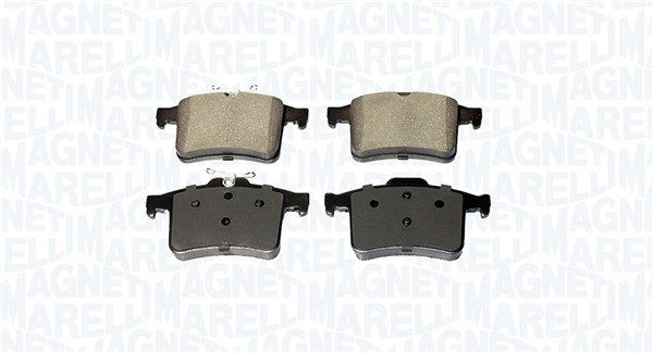 MAGNETI MARELLI Bremseklodser 363916061237 for JAGUAR
