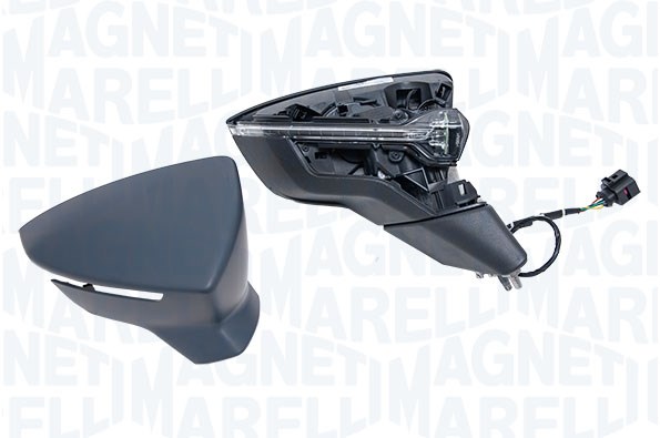 MAGNETI MARELLI Sidespejl 182201552500 venstre for VAG SEAT