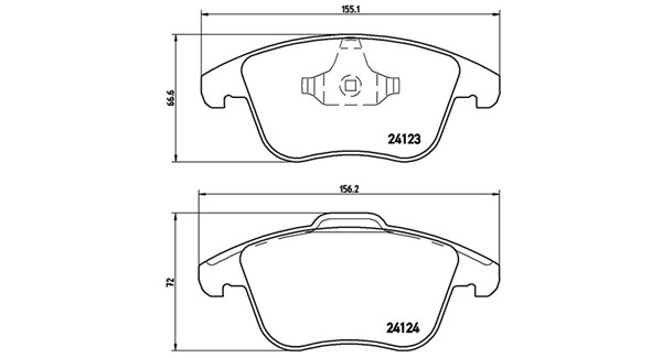 MAGNETI MARELLI Bremseklodser 363700424076 for FORD LAND ROVER FORD (CHANGAN) VOLVO MG (SAIC) VOLVO (CHANGAN) VOLVO ASIA JAGUAR GAC