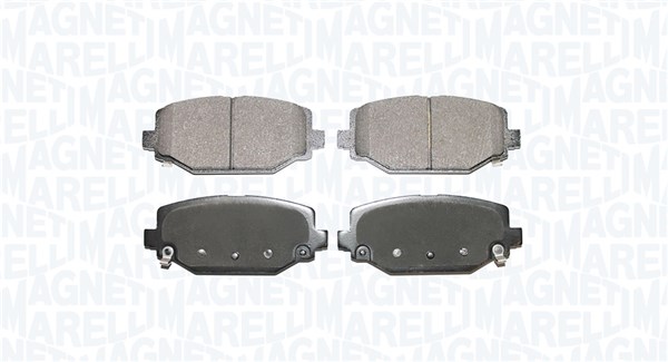 MAGNETI MARELLI Bremseklodser 363916061273 for VW CHRYSLER DODGE LANCIA FIAT
