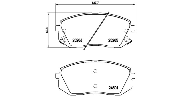MAGNETI MARELLI Bremseklodser 363700430056 for HYUNDAI KIA KIA (DYK) HYUNDAI (BEIJING)