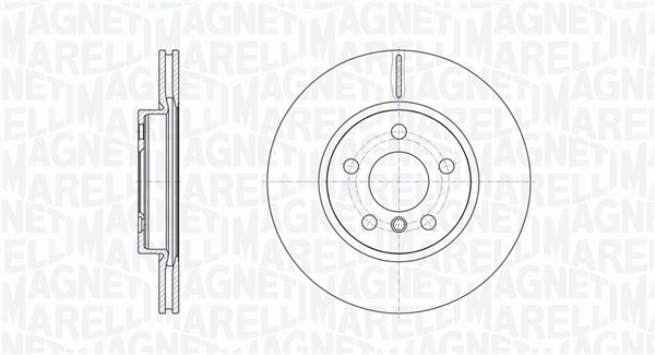 MAGNETI MARELLI Bremseskive 361302040798 294mm 22mm for MINI