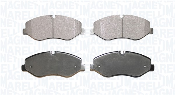 MAGNETI MARELLI Bremseklodser 363916061281 for MERCEDES-BENZ