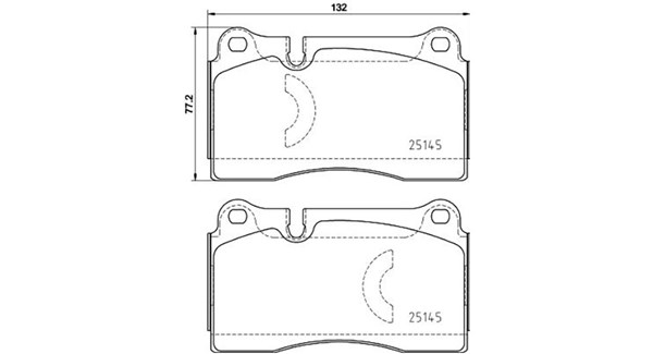 MAGNETI MARELLI Bremseklodser 363700485159 for VW SEAT