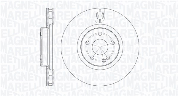 MAGNETI MARELLI Bremseskive 361302040688 330mm 32mm for MERCEDES-BENZ
