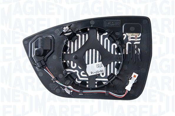 MAGNETI MARELLI Spejlglas, udvendig spejl 182201553700 venstre for SEAT