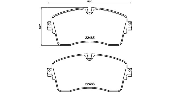 MAGNETI MARELLI Bremseklodser 363700436036 for JAGUAR LAND ROVER