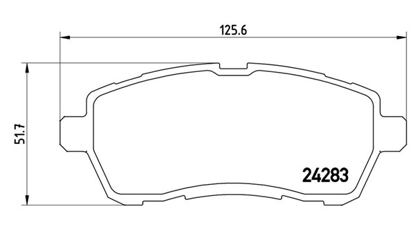 MAGNETI MARELLI Bremseklodser 363700524072 for FORD DAIHATSU TOYOTA MAZDA FORD ASIA & OCEANIA SUZUKI