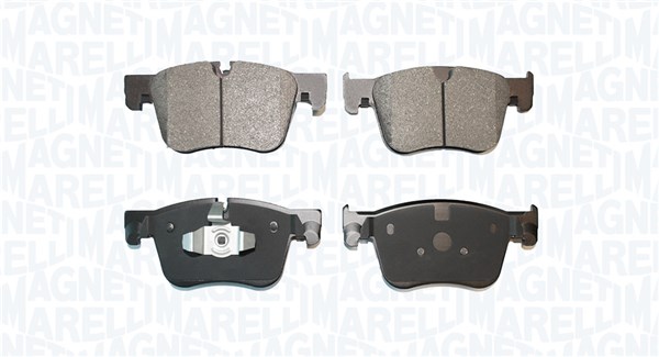 MAGNETI MARELLI Bremseklodser 363916061226 for VAUXHALL PEUGEOT TOYOTA