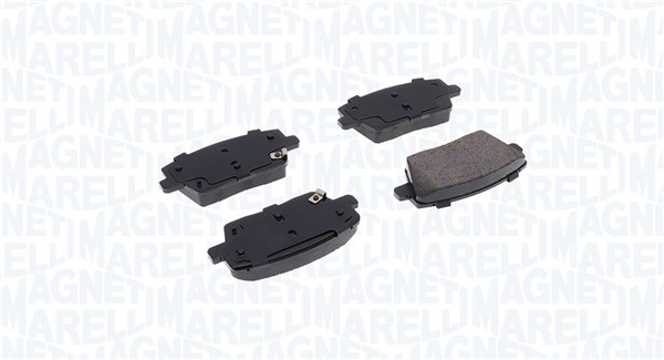 MAGNETI MARELLI Bremseklodser 363916061239 for HYUNDAI