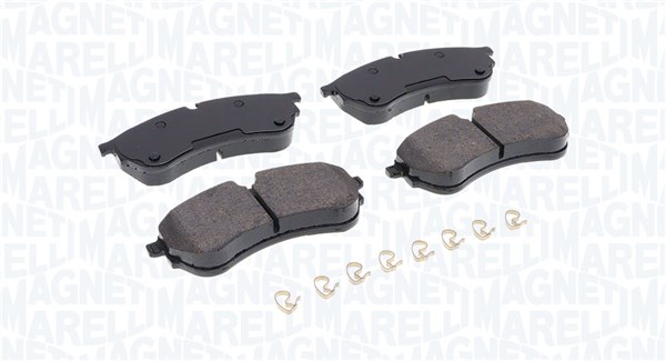 MAGNETI MARELLI Bremseklodser 363916061231 for MAN VW