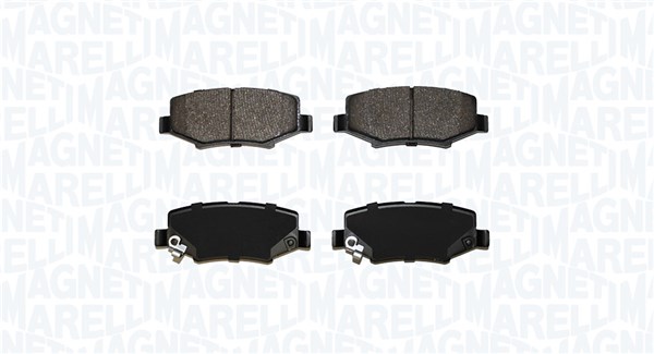 MAGNETI MARELLI Bremseklodser 363916061272 for JEEP CHRYSLER DODGE