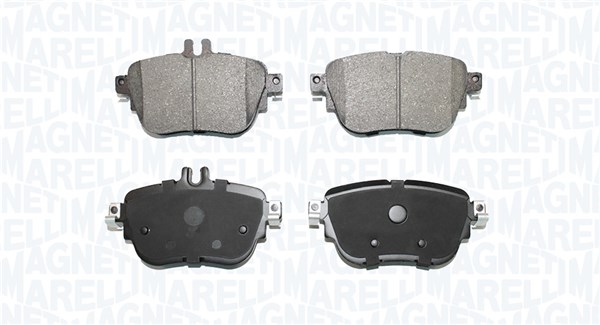 MAGNETI MARELLI Bremseklodser 363916061280 for MERCEDES-BENZ