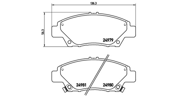 MAGNETI MARELLI Bremseklodser 363700528050 for HONDA HONDA (GAC) HONDA (DONGFENG)