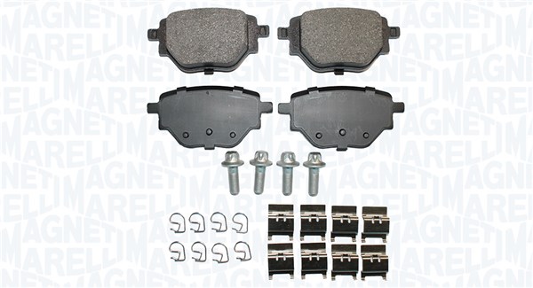 MAGNETI MARELLI Bremseklodser 363916061244 for PEUGEOT
