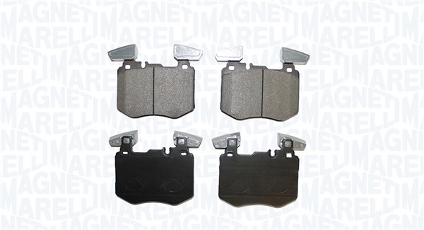 MAGNETI MARELLI Bremseklodser 363916061260 for MERCEDES-BENZ