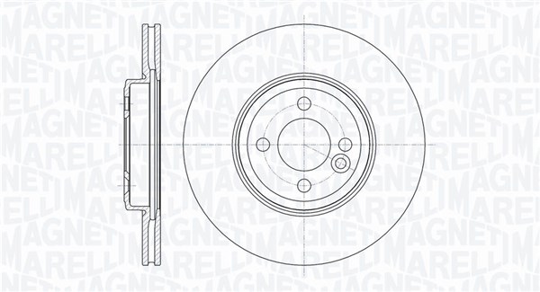 MAGNETI MARELLI Bremseskive 361302040759 294mm 22mm for MINI