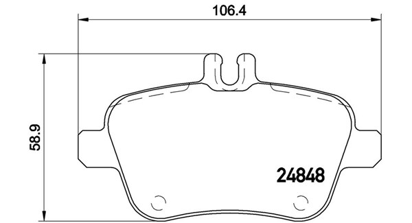 MAGNETI MARELLI Bremseklodser 363700450091 for MERCEDES-BENZ