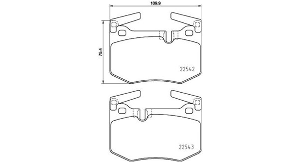 MAGNETI MARELLI Bremseklodser 363700483164 for LEXUS