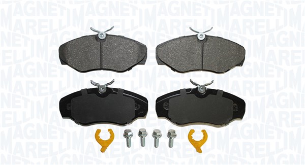 MAGNETI MARELLI Bremseklodser 363916061225 for OPEL VAUXHALL NISSAN RENAULT