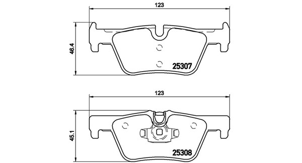 MAGNETI MARELLI Bremseklodser 363700506071 for BMW