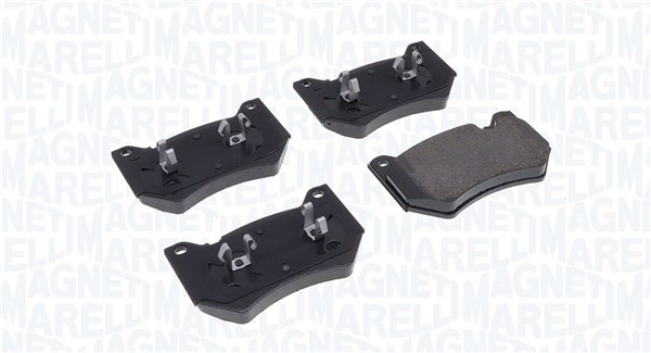 MAGNETI MARELLI Bremseklodser 363916061240 for AUDI