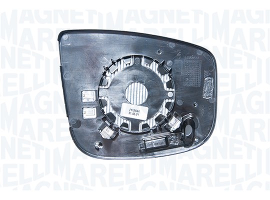 MAGNETI MARELLI Spejlglas, udvendig spejl 182200921200 højre for OPEL CITROËN/PEUGEOT TOYOTA