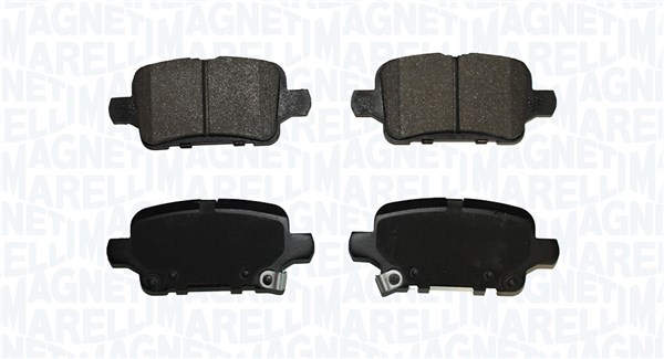 MAGNETI MARELLI Bremseklodser 363916061266 for VAUXHALL CHEVROLET (SGM) OPEL