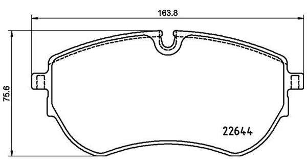 MAGNETI MARELLI Bremseklodser 363700485173 for VW